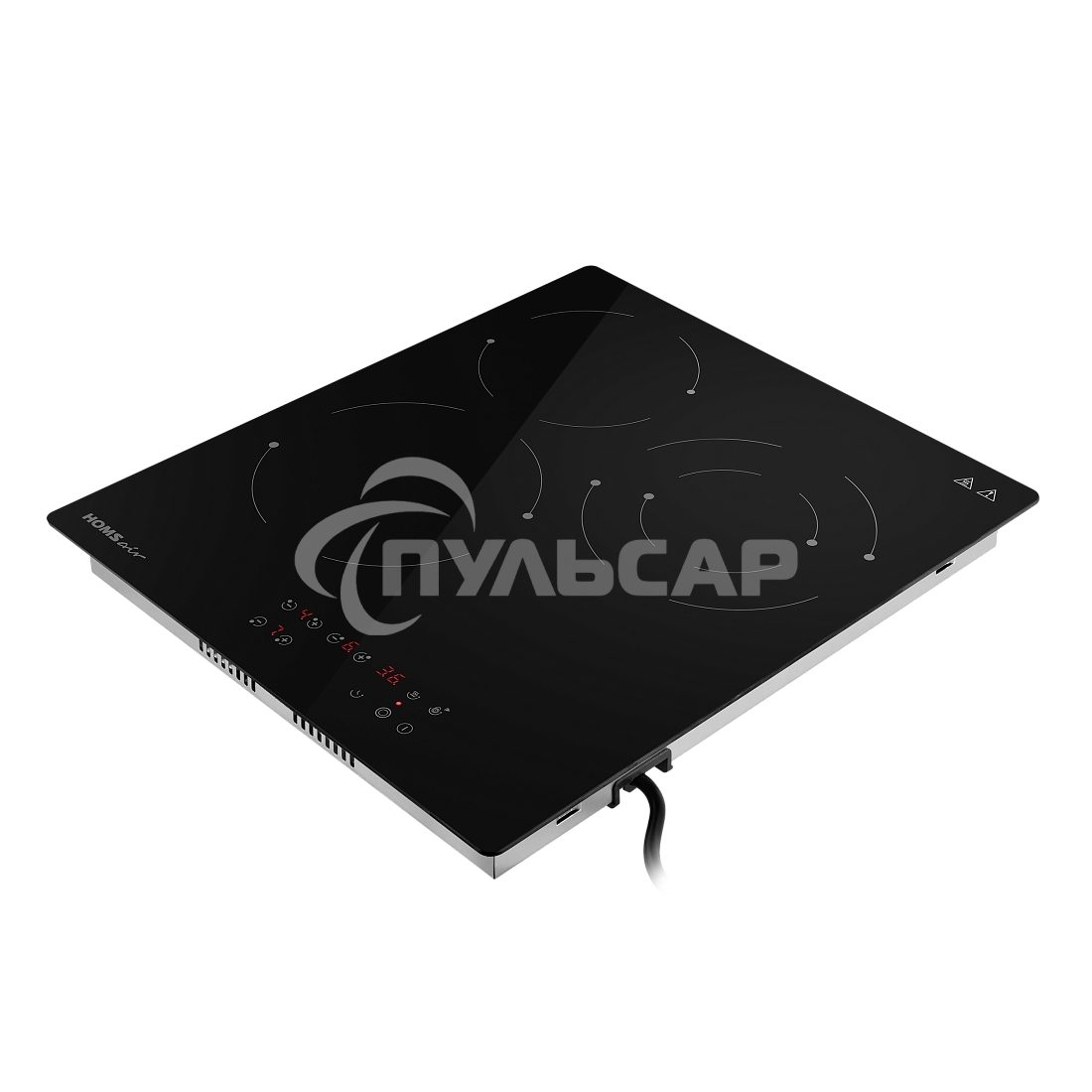 Электрическая варочная панель HOMSair HVC43DBK Hi-Light, независимая, черный