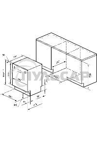 Встраиваемая посудомоечная машина LEX PM 6062 B, нержавеющая сталь, 59.8 см, 12 компл., 49 дБ, класс A++