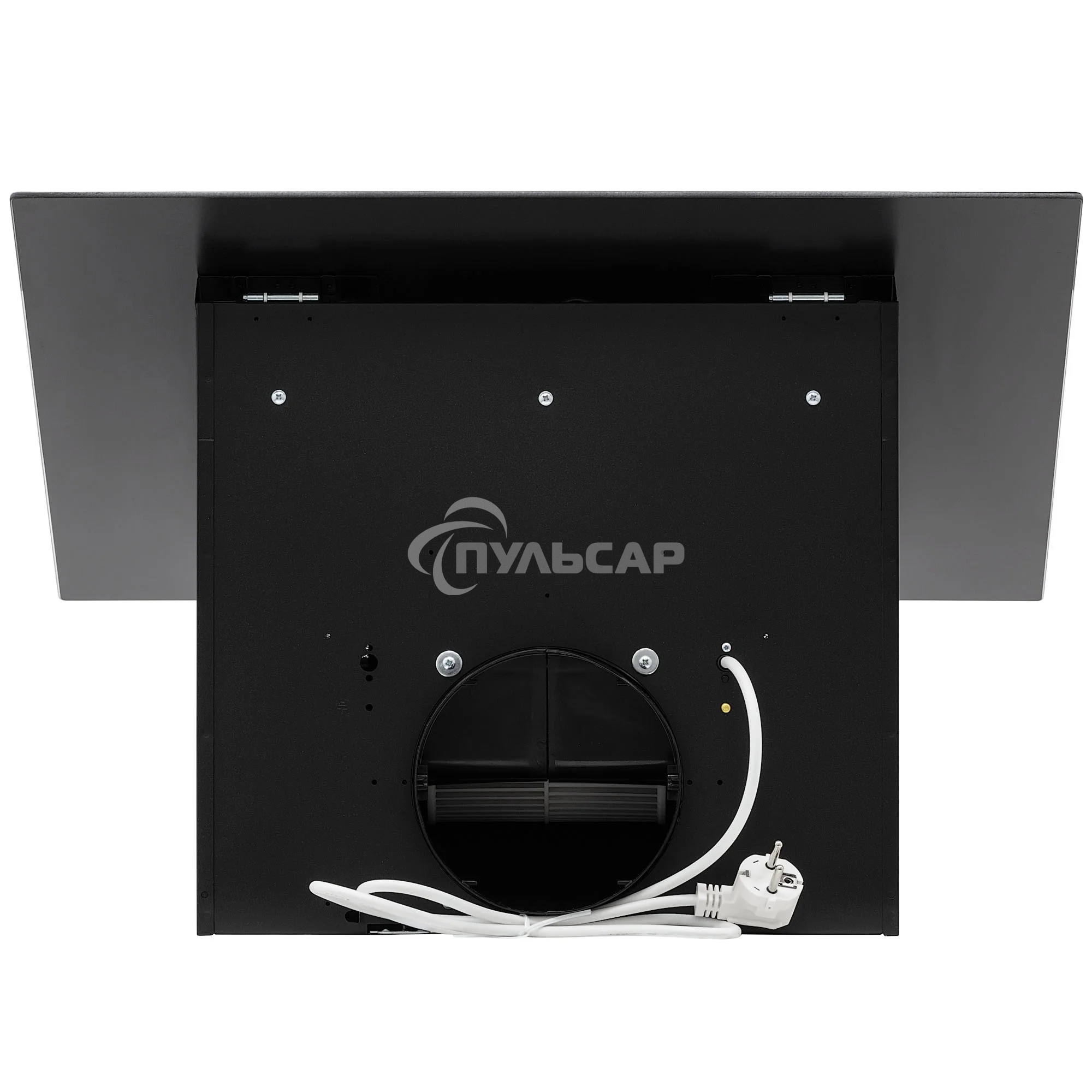 Вытяжка наклонная Krona Kristen 600 S черный/нержавеющая сталь, 60 см, 1300 куб. м/ч, 59 дБ