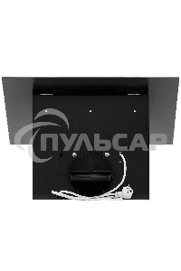 Вытяжка наклонная Krona Kristen 600 S черный/нержавеющая сталь, 60 см, 1300 куб. м/ч, 59 дБ