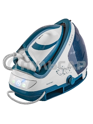 Парогенератор электрический Endever Delta-500, белый/темно-бирюзовый, мощность 3200 Вт, подача пара 170 г/мин, макс. пар удар до 600 г/мин