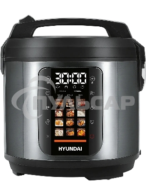 Мультиварка-скороварка Hyundai HYMC-2404 5л 900Вт серебристый/черный