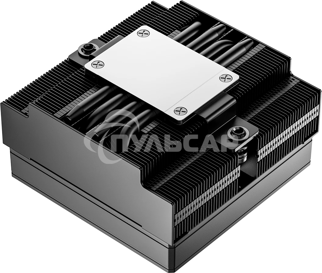 Кулер для процессора ID-COOLING IS-53-XT BLACK LGA1851/1700/1200/115X/AM5/AM4 низкопрофильный высота 53мм (24шт/кор, TDP 95W, PWM, 4 тепл.трубок / медная база, FAN 92мм, черный) BOX