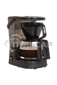 Кофеварка капельная SUPRA CMS-1240 черный, исп. кофе - молотый, 1.25 л, 750 Вт.