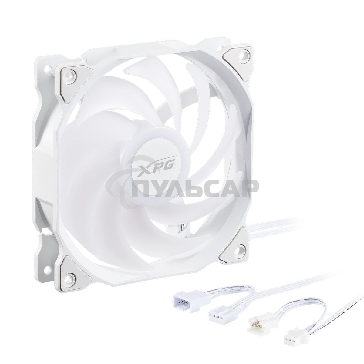 Комплект вентиляторов для корпуса ADATA XPG VENTO 120 ARGB PWM белый, 120 мм, 1850 об/мин, 21 дБ, 4 pin