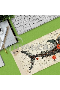 Коврик для мыши Cactus Shark 900x400x4мм (CS-MP-COR03XXL)