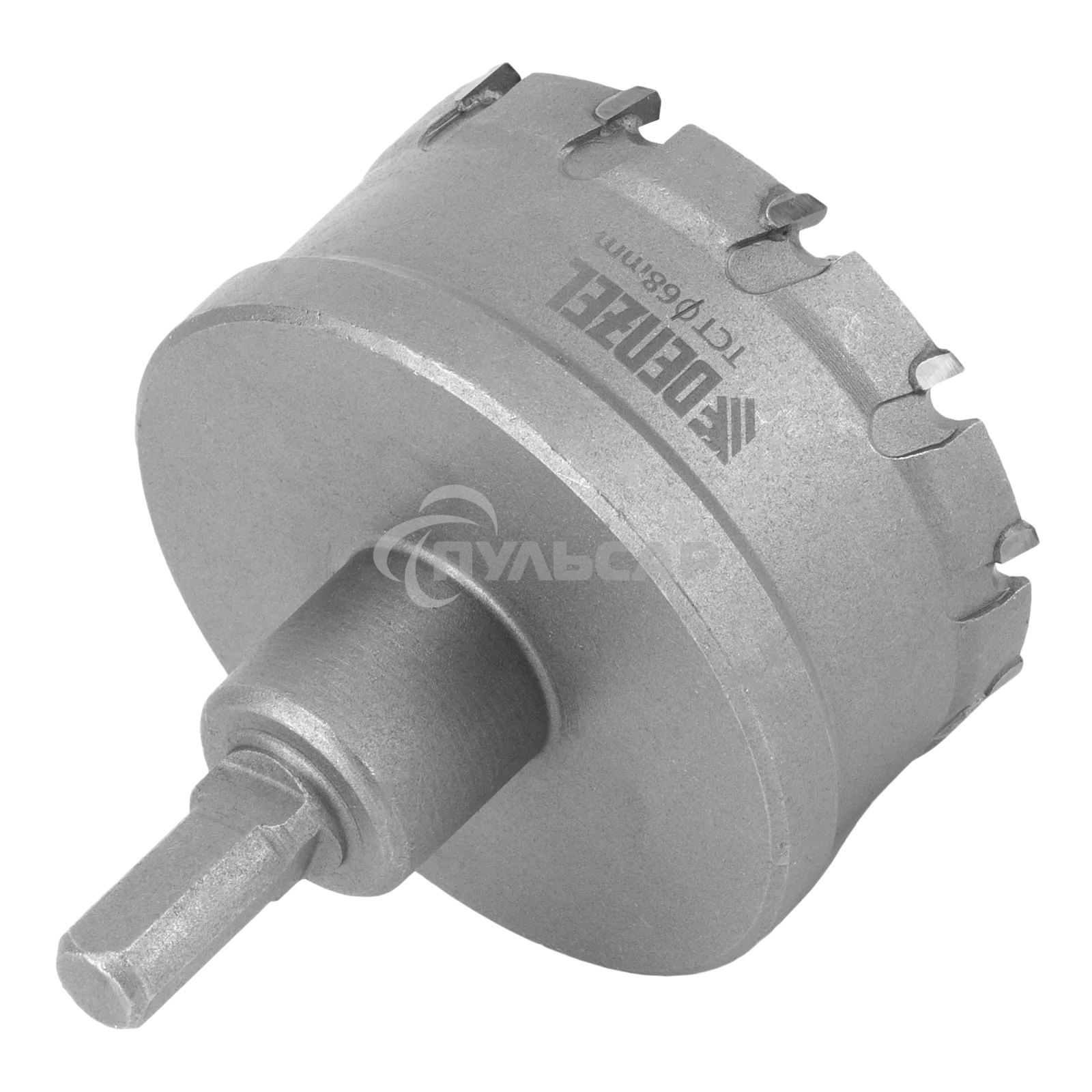 Коронка по металлу Denzel твердосплавная, 68 мм