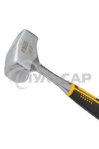 Кувалда Denzel 1,5 кг, цельнометаллическая, двухкомпонентная рукоятка