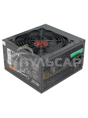 Блок питания Ginzzu CB600, 600Вт, 120мм, черный