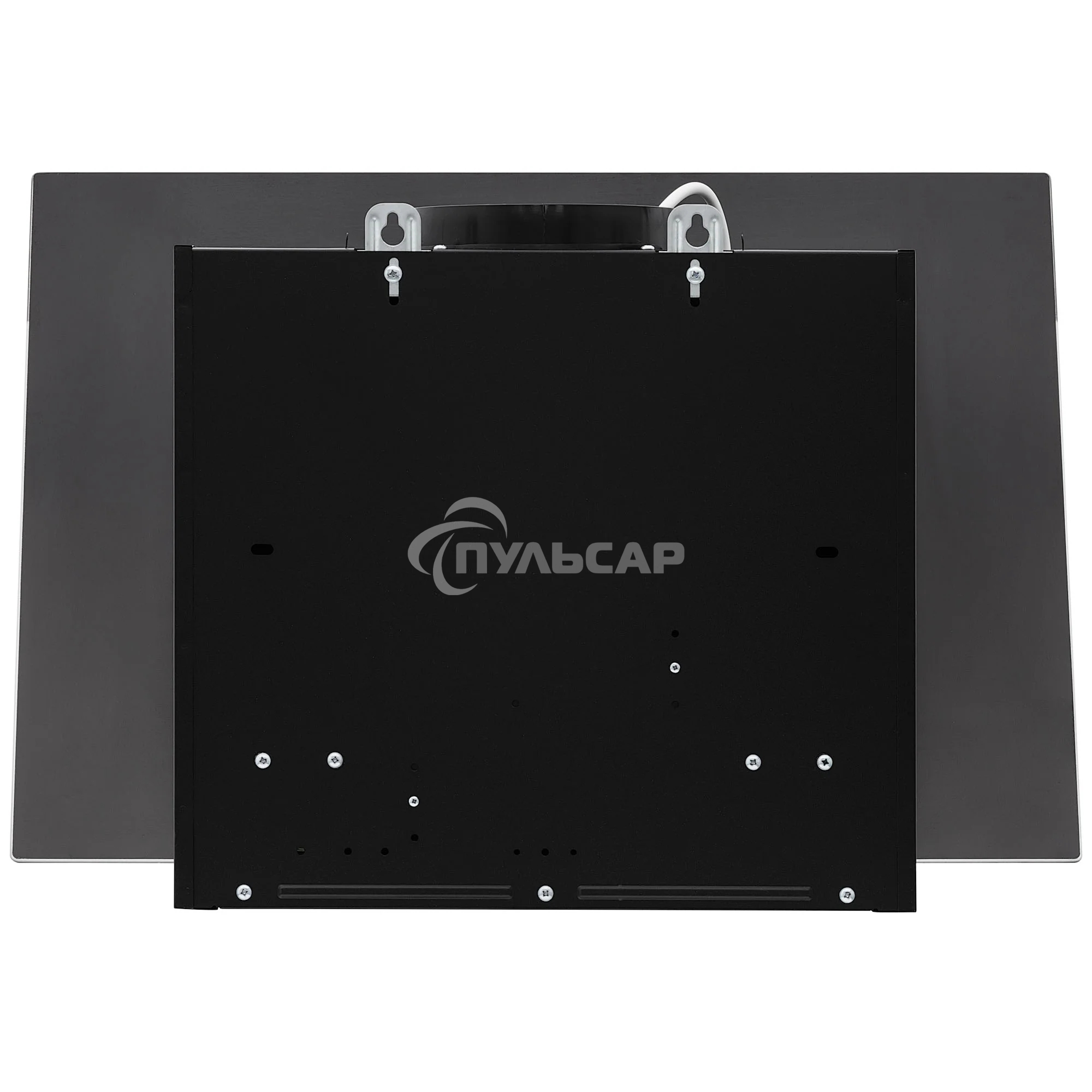 Вытяжка наклонная Krona Kristen 600 S черный/нержавеющая сталь, 60 см, 1300 куб. м/ч, 59 дБ