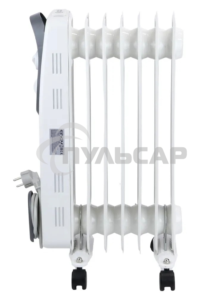 Обогреватель масляный Engy EN-2207 Modern (7 секций) белый, 1500 Вт, 15 м2, термостат