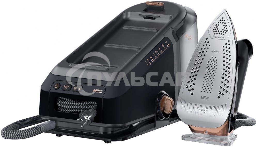 Парогенератор Braun IS7286BK черный, 2700 Вт