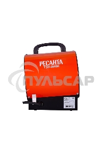 Тепловая пушка электрическая Ресанта ТЭП-3000К 3000Вт красный