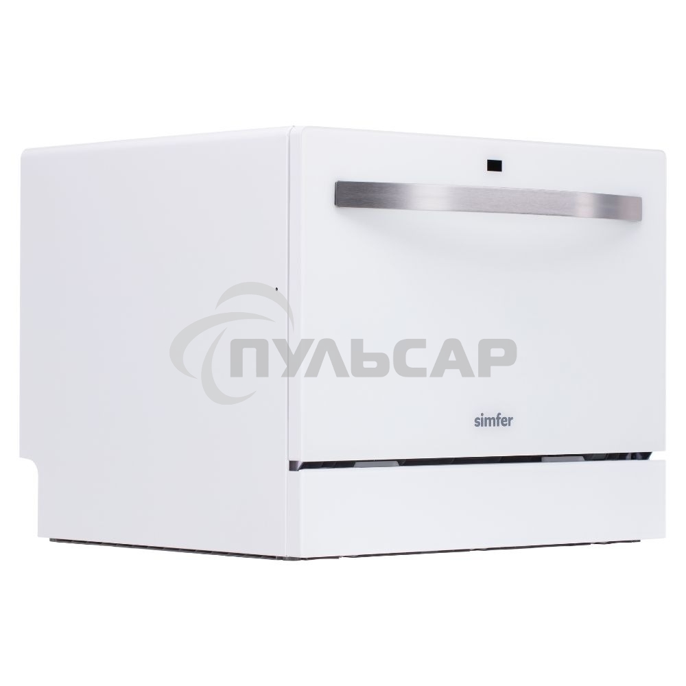Посудомоечная машина Simfer DCB6501, белый, 55 см, 6 компл., 58 дБ, класс A+