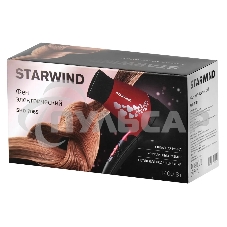 Фен Starwind SHD 7065 1400Вт черный/красный