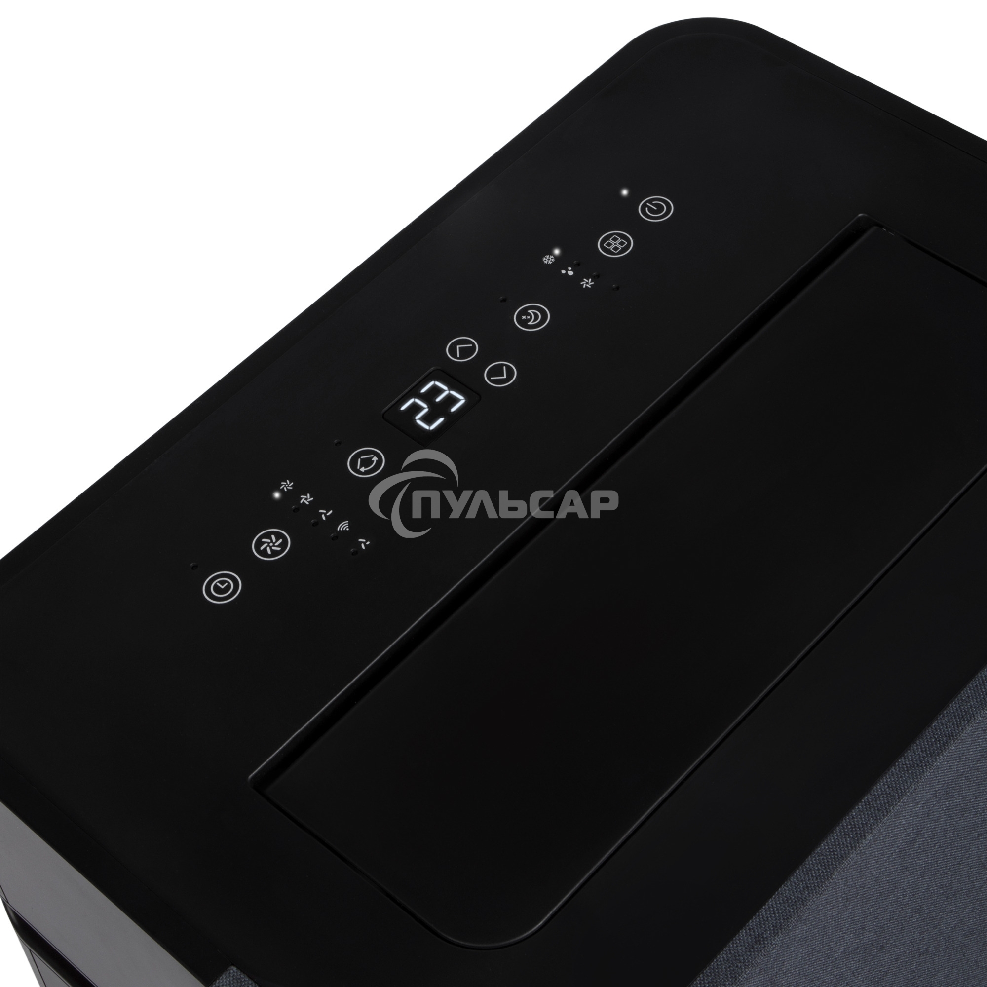 Кондиционер мобильный Ballu Velure BPAC-14 EW/N6 14000 BTU, 35 м², 50 дБ, охлаждение, осушение, черный