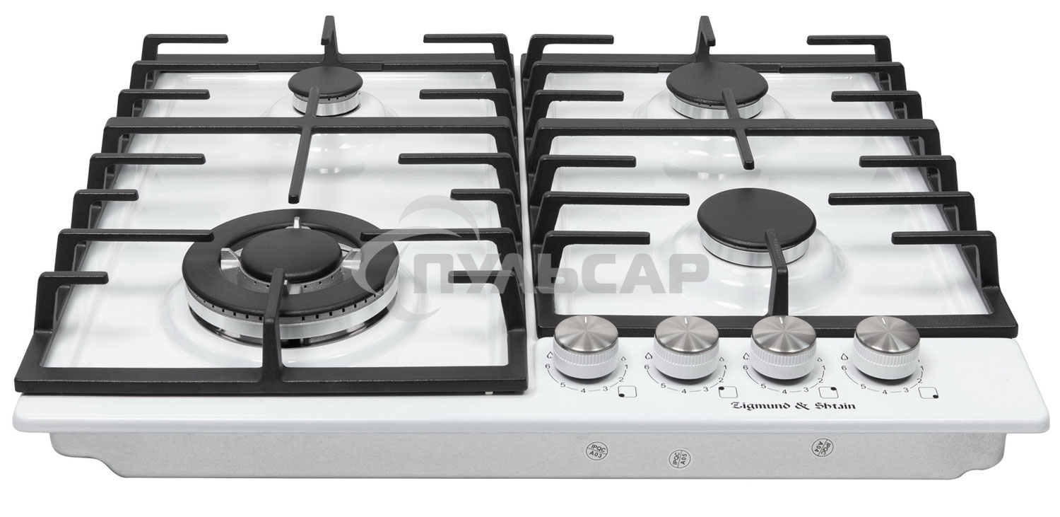 Газовая варочная панель Zigmund & Shtain G 20.6 W белый