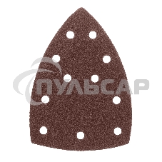 Треугольник абразивный Denzel на ворc. подложке под 