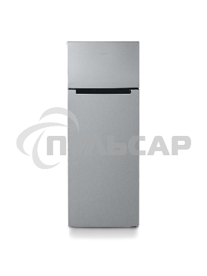 Холодильник Бирюса M6135 металлик двухкамерный 240/60л морозилка сверху, автоматическое оттаивание