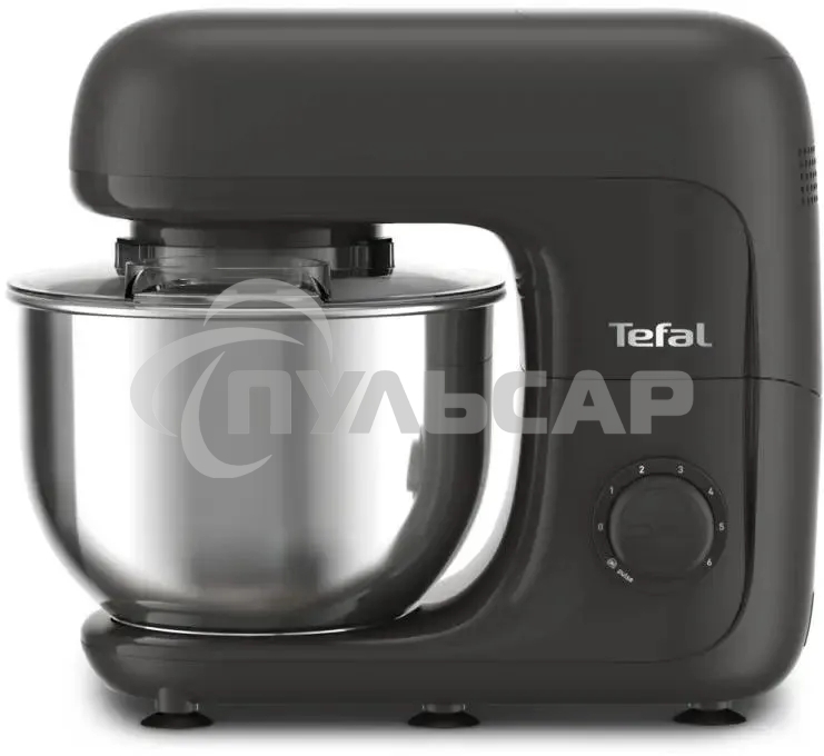 Кухонная машина Tefal Bake Essential QB161H38, черный/серебристый