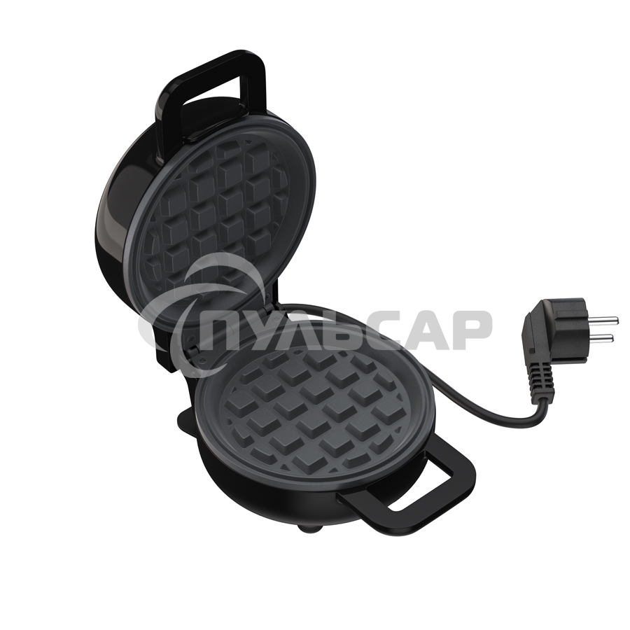 Вафельница для венских вафель Maxvi SM552P черный