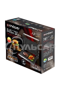 Электрический гриль Endever Grillmaster 113, черный