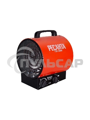 Тепловая пушка электрическая Ресанта ТЭП-3000К 3000Вт красный