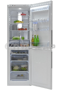 Холодильник Pozis RK FNF-172 серебристый двухкамерный 220/124 л морозилка снизу