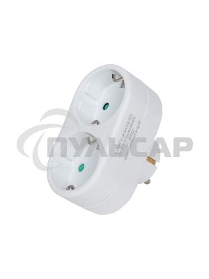 Бытовые удлинители С/АДАПТЕР СТАРТ SA1/2-ZD 2роз.