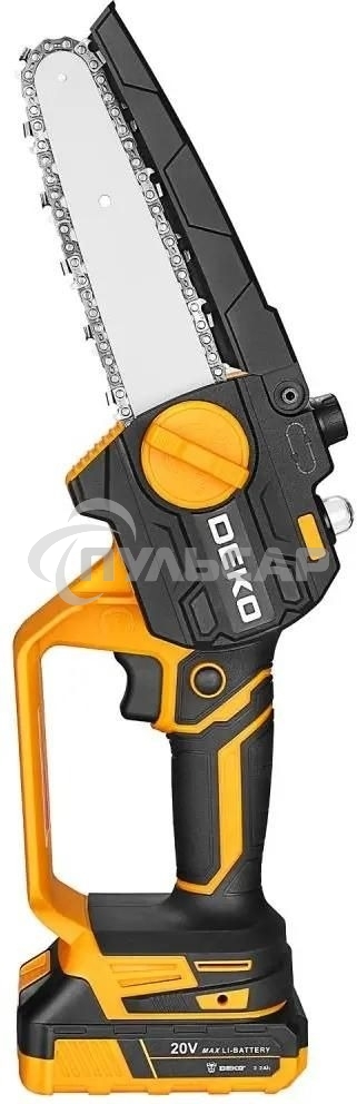 Пила цепная аккумуляторная DEKO DKCHS 20-6 PRO, 4