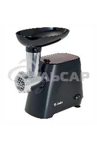 Мясорубка электрическая DELTA DL-6106M черный с красным