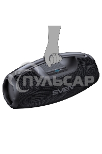 Портативная акустическая система SVEN PS-990, черный, 2.0, 2x90 Вт (RMS), IPx7, TWS, Bluetooth, USB, аккумулятор