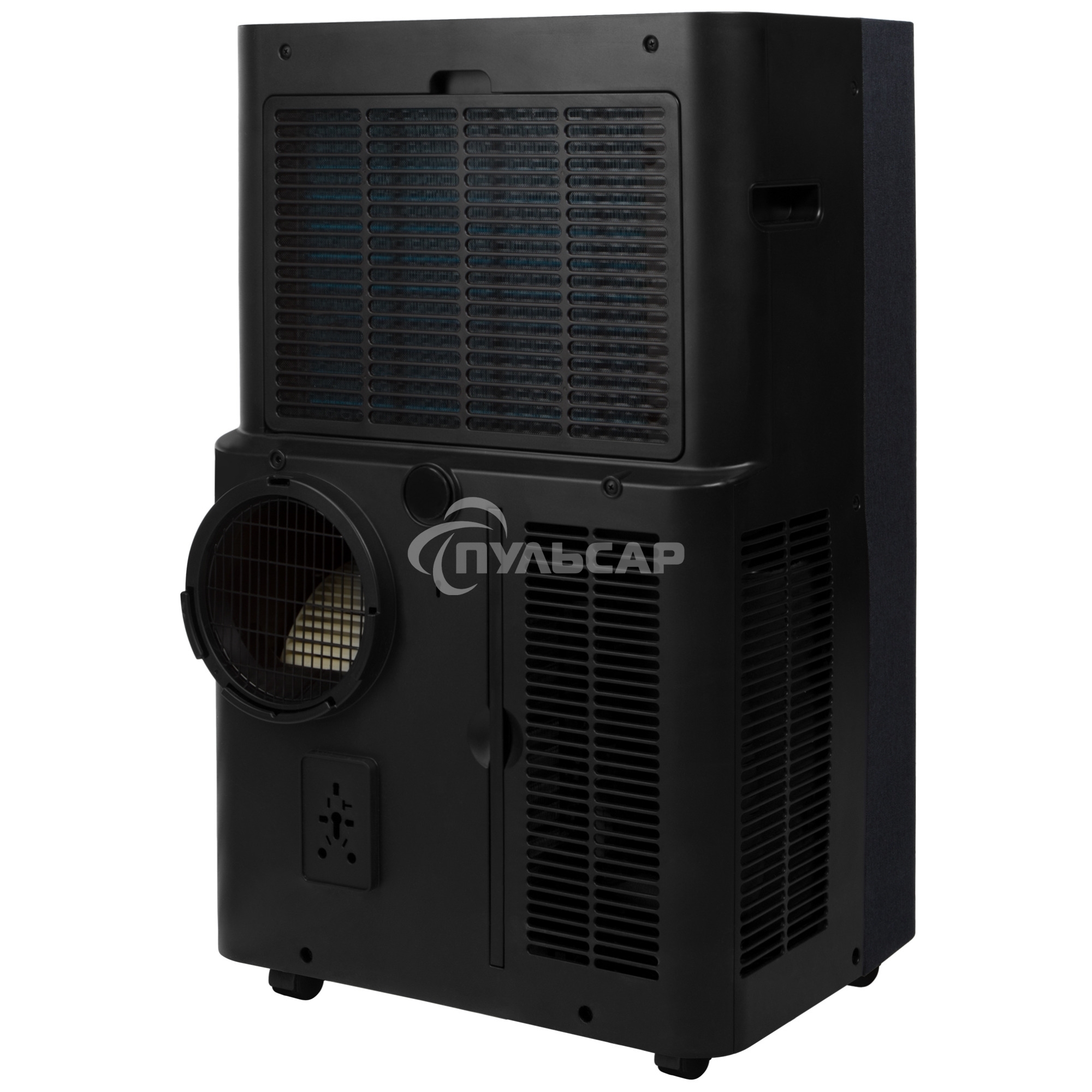 Кондиционер мобильный Ballu Velure BPAC-14 EW/N6 14000 BTU, 35 м², 50 дБ, охлаждение, осушение, черный