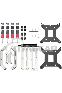 СВО для процессора ID-COOLING SL360 XE белый 120мм алюминий+медь 1800rpm 30db 4-pin 350W