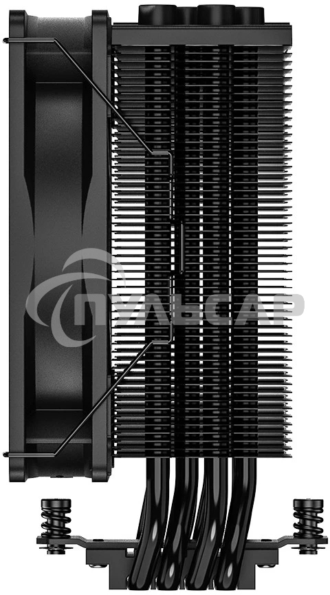 Кулер для процессора ID-COOLING SE-214-XT черный 120мм алюминий/медь 1500rpm 27db 4-pin 180W 150мм