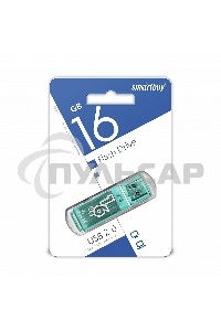 Флешка USB Smartbuy 16 Gb Smartbuy Glossy series Green