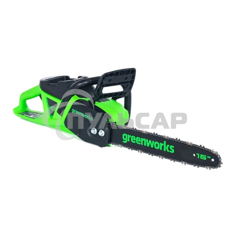 Цепная пила аккумуляторная GreenWorks GD40CS20X, 40V, 40 см, 2000 Вт, бесщеточная, без АКБ и ЗУ (2008807)