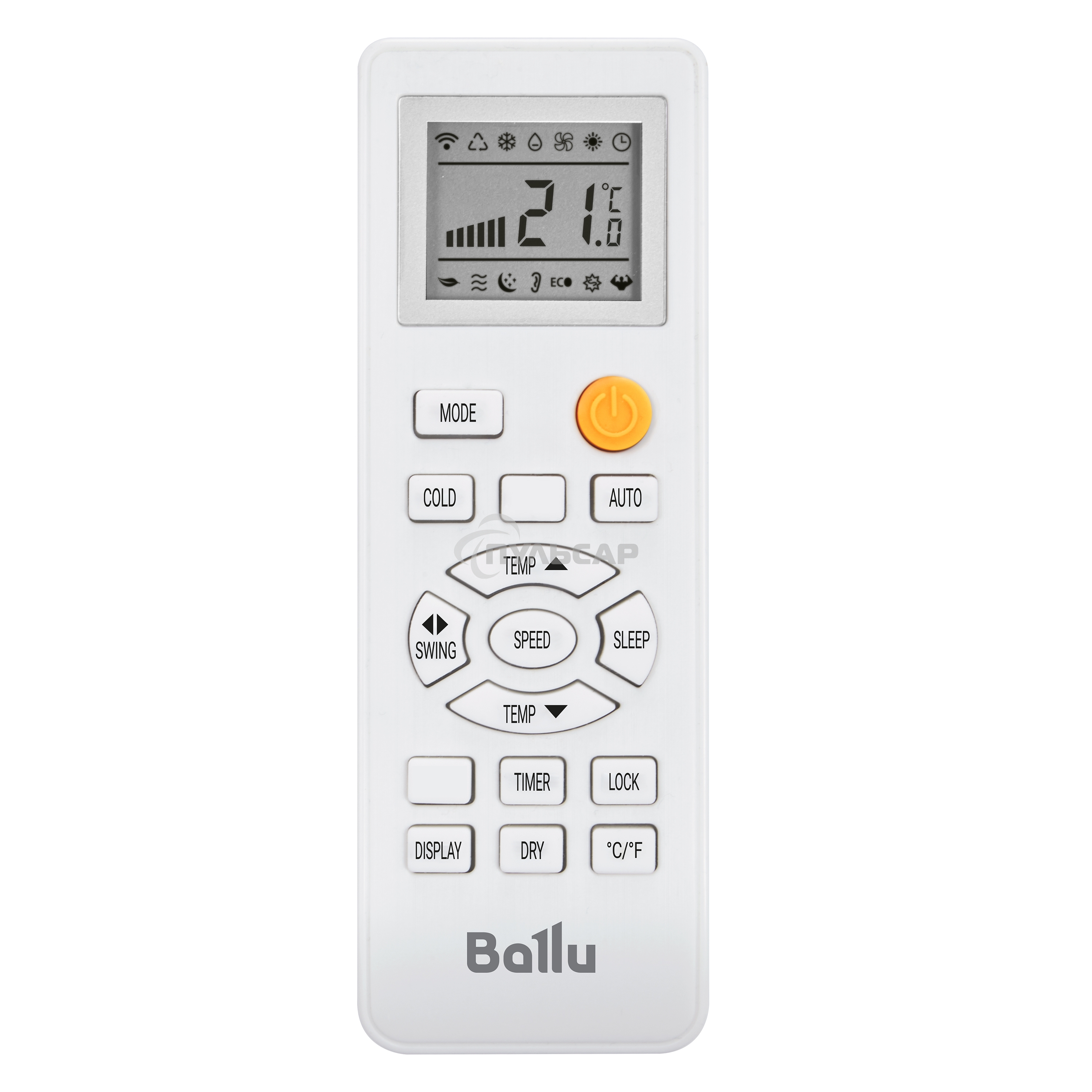 Кондиционер мобильный Ballu Eclipse BPAC-07 EPW/N6 7000 BTU, 18 м², 50 дБ, охлаждение, осушение, белый