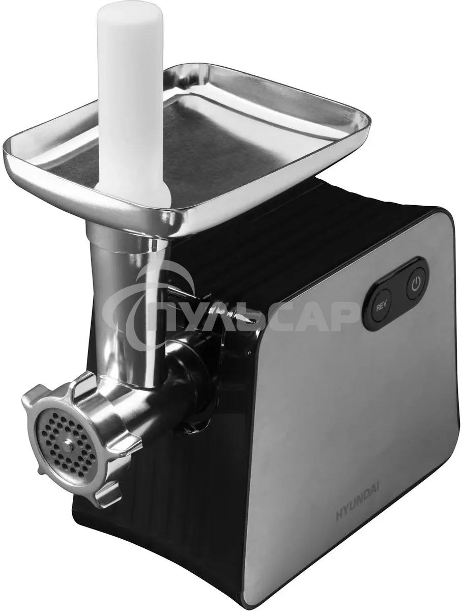 Мясорубка электрическая Hyundai HY-MG2322 1200Вт черный/серебристый