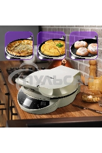 Пиццамейкер Kitfort КТ-4638 1600Вт серый/черный