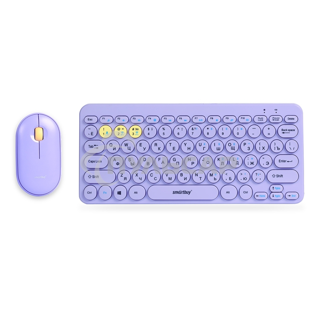 Комплект клавиатура+мышь Smartbuy (SBC-510590AG-V) 510590 фиолетовый