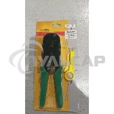 Инструмент HT- 2007 Exegate для обжима RJ-45, RJ-11/12, с инструментом. для зачистки в комплекте