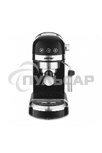 Кофеварка рожковая Zelmer EXPRESSO ZCM7295 черный, исп. кофе - молотый/чалды, 1.4 л, 1350 Вт, 20 бар