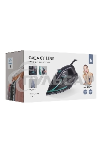 Утюг паровой Galaxy GL 6136 черный с зеленым