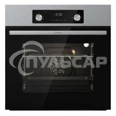 Духовой шкаф электрический Gorenje BO6737E02NX, черный