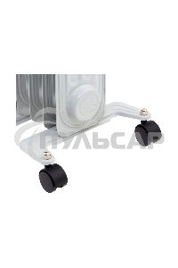 Обогреватель масляный MTX OCH-1000, белый, 1000 Вт, 15 м2, термостат