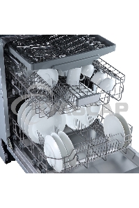 Встраиваемая посудомоечная машина Бирюса DWB-614/6, черный, 59.8 см, 14 компл., 47 дБ, класс A++