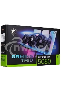 Видеокарта MSI NVIDIA GeForce RTX 5080 16Gb PCI-E 256bit GDDR7 2700/30000 HDMIx1 DPx3 HDCP Ret