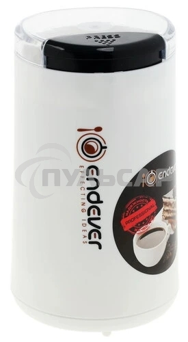 Кофемолка Endever Costa-1053, 250 Вт, 15000 об/мин, вес продукта для помола 100 гр, ABS-пластик, защита от перегрева двигателя