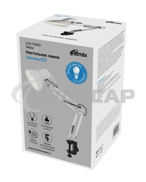 Светильник настольный RITMIX LED-740ES White